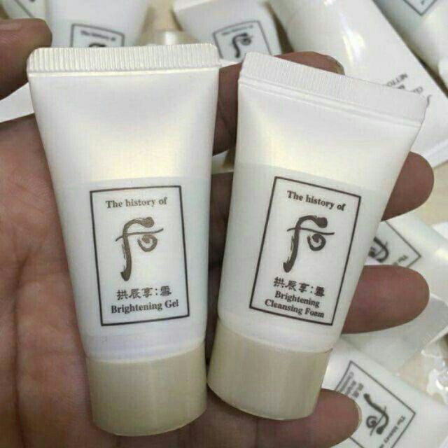 [WHOO] Kì Da Chết Whoo Trắng Mịn Da Tuýp 13ml