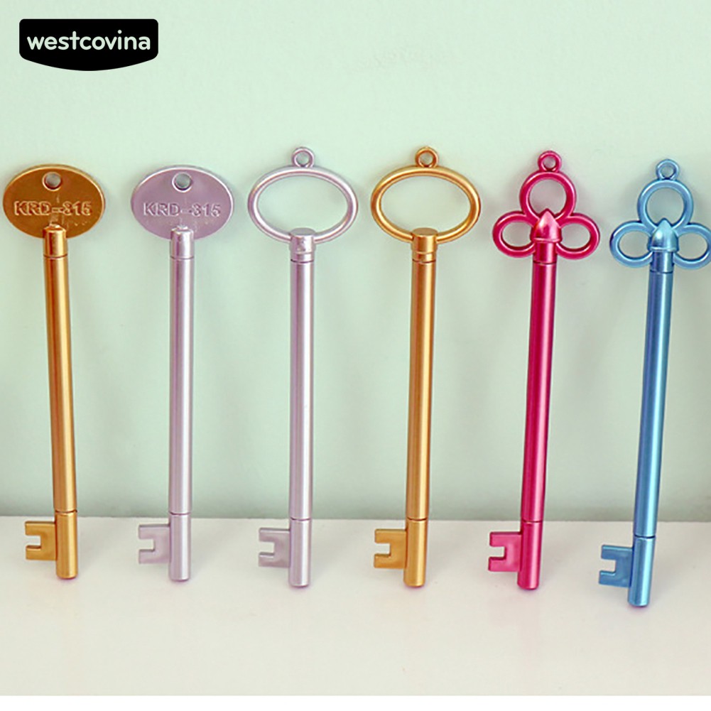 Bút Mực Gel Cỡ Ngòi 0.5mm Tạo Hình Chìa Khóa Sáng Tạo