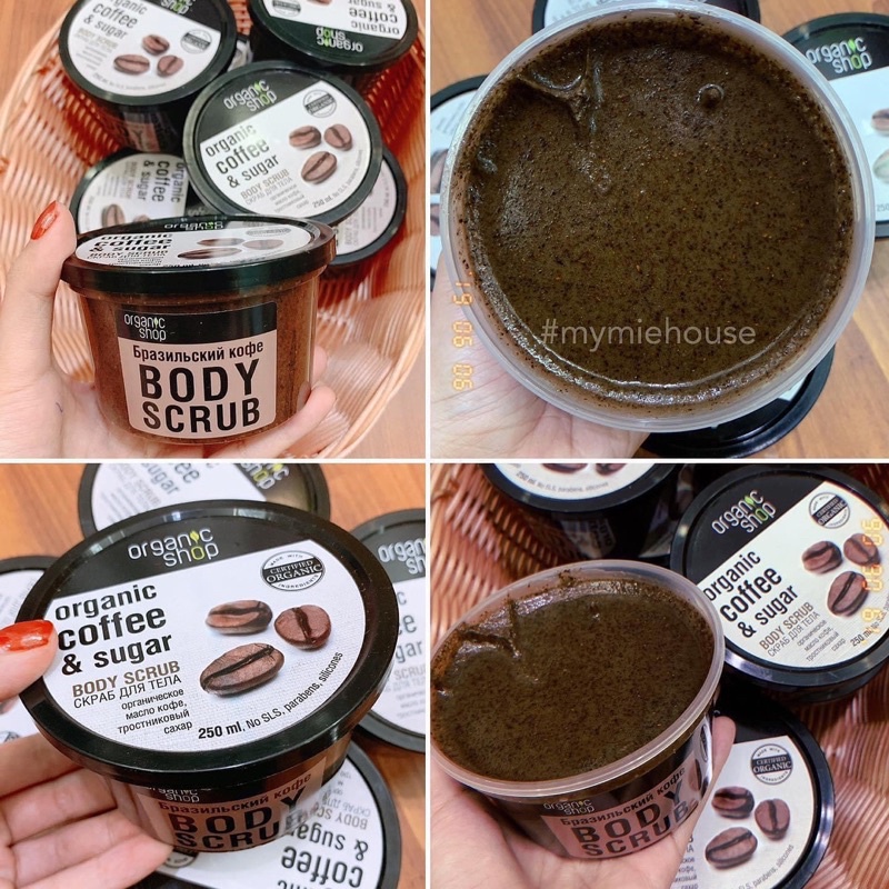 Tẩy Tế Bào Chết Toàn Thân Organic Shop Organic Body Scrub (250ml) | BigBuy360 - bigbuy360.vn