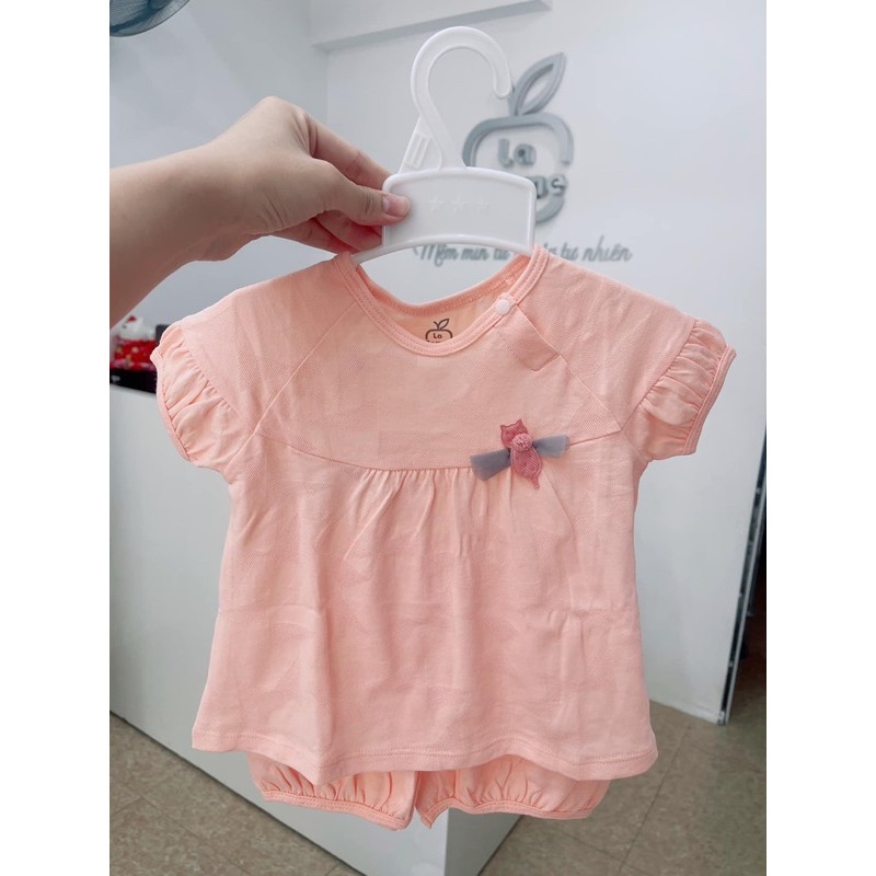 La Pomme Bộ cộc tay La Pomme baby doll SS2021