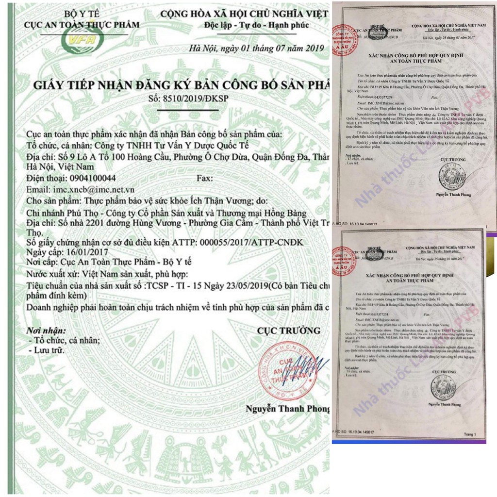 Ích Thận Vương - Hỗ trợ Cải thiện chức năng thận, Kiểm soát biến chứng Suy Thận, Bảo vệ Thận (90, 180 viên) [Chính Hãng]