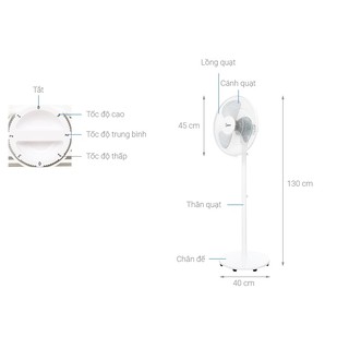 Quạt hộp Midea FS40-18C