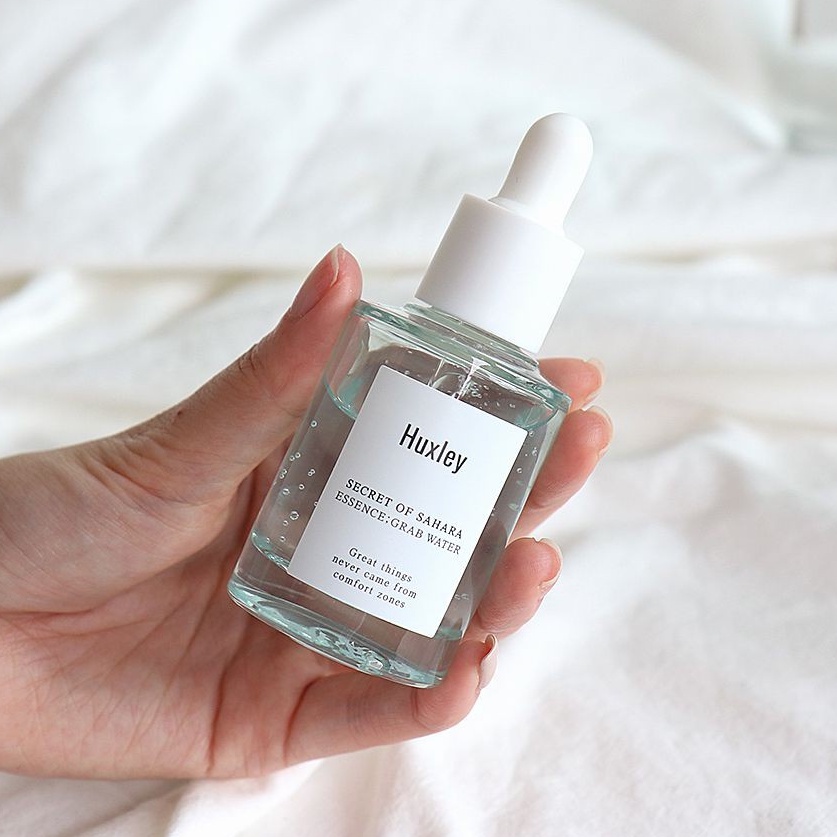 Tinh Chất Dưỡng Ẩm Huxley Secret Of Sahara Essence Grab Water + Brightly Ever After 30ml