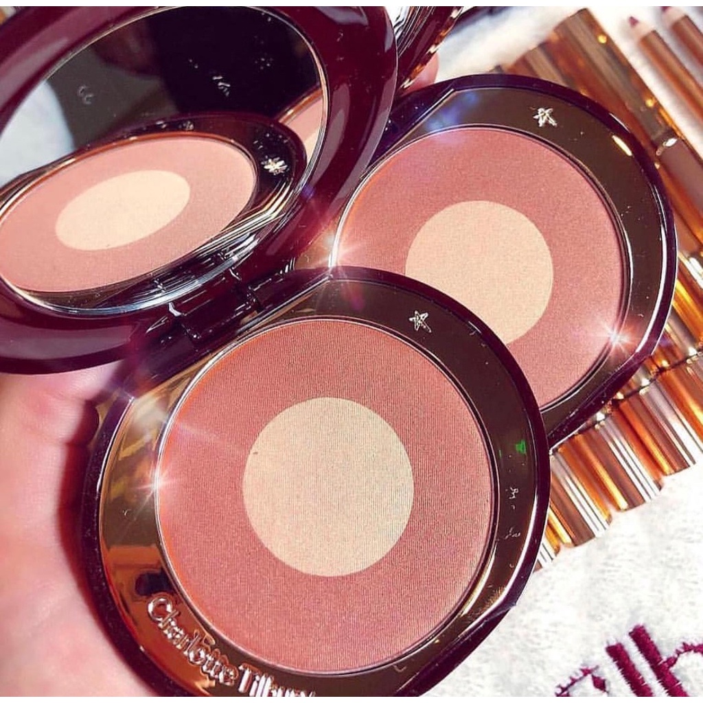 Charlotte Tilbury - Phấn Má Hồng Charlotte Tilbury Cheek To Chic Pilllow Talk/First Love Fulsize
