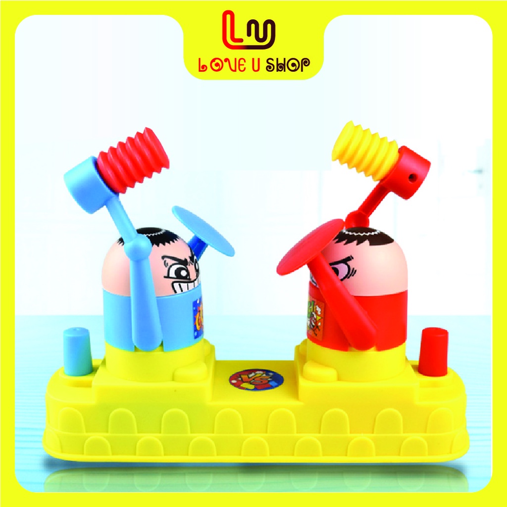 Đồ chơi vui nhộn, trò chơi võ sĩ song đấu.