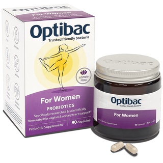 OptiBac Probiotics For Women giảm viêm nhiễm phụ khoa cho nữ giới 90 viên