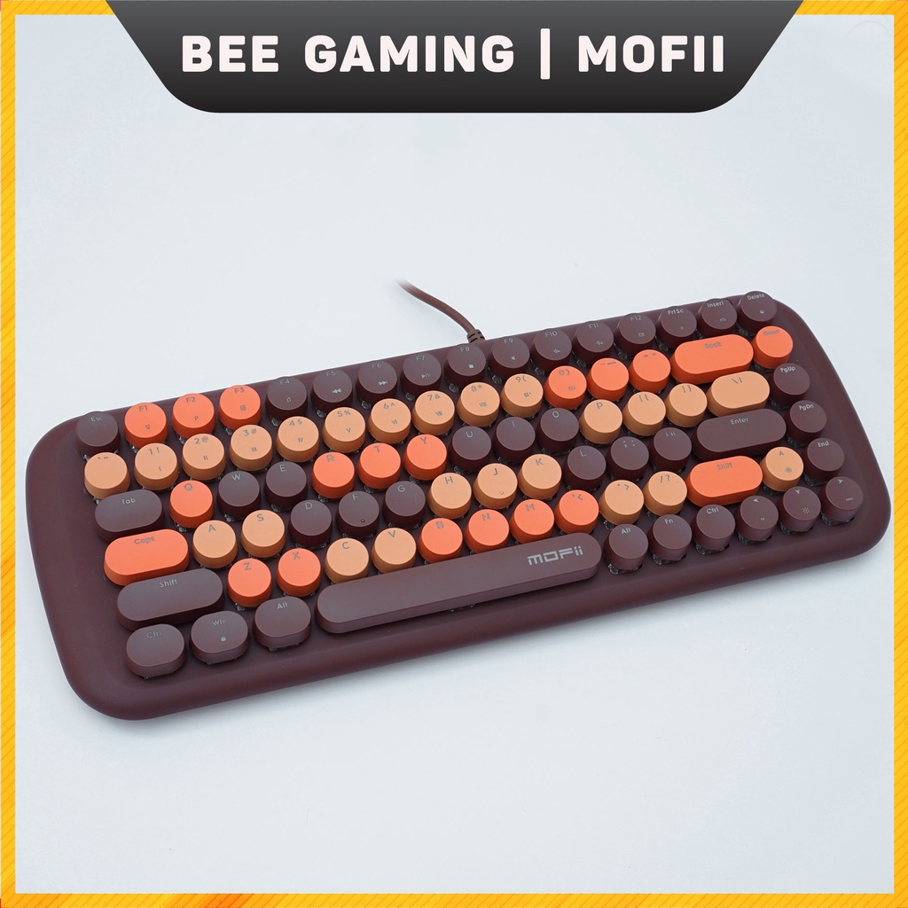 Bàn phím cơ MOFII – Candy M (84 nút / Led trắng / Hàng chính hãng bảo hành 12 tháng)