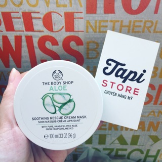 Mặt nạ The Body Shop Aloe Soothing Rescue Cream Mask