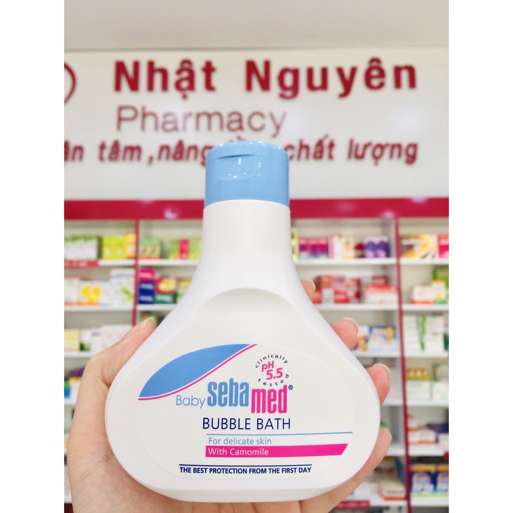 BABY SEBAMED BUBBLE BATH - Sữa tắm tạo bọt dịu nhẹ cho làn da bé Sebamed pH5.5