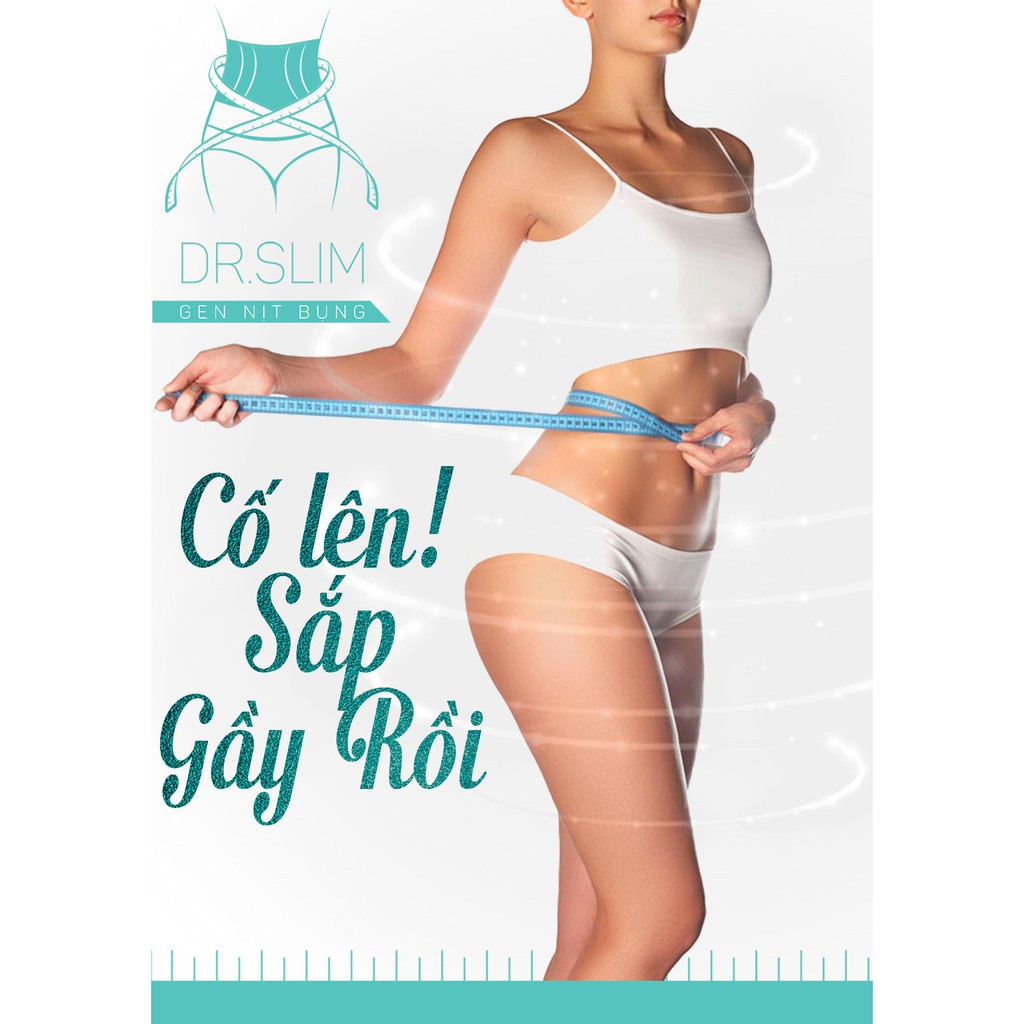 Đai Nịt Bụng DrSlim- Giúp giảm mỡ thừa,thon eo,Giúp Thẳng lưng