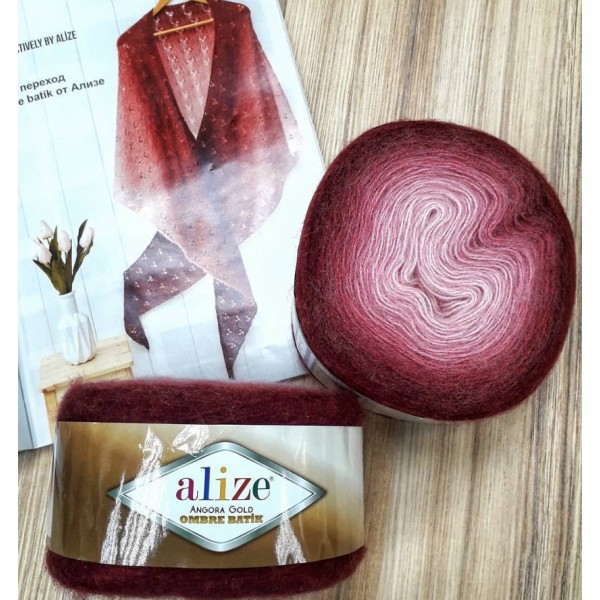 Cuộn Len Alize Angora Gold Ombre Batik