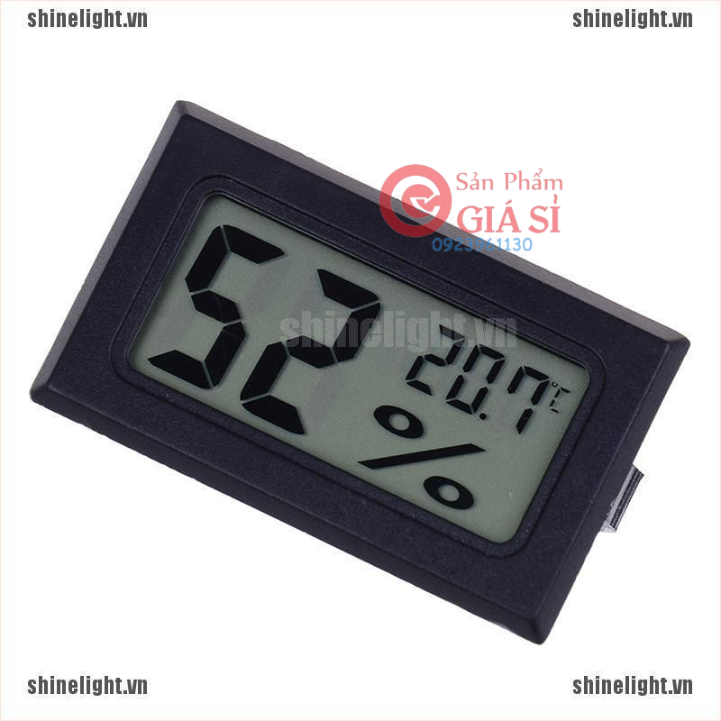 Máy đo độ ẩm nhiệt độ mini tích hợp màn hình LCD kỹ thuật số ❤️freeship❤️