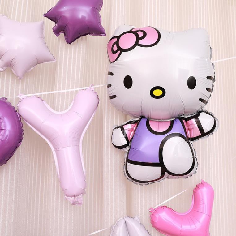 Set trang trí sinh nhật cho bé gái kitty