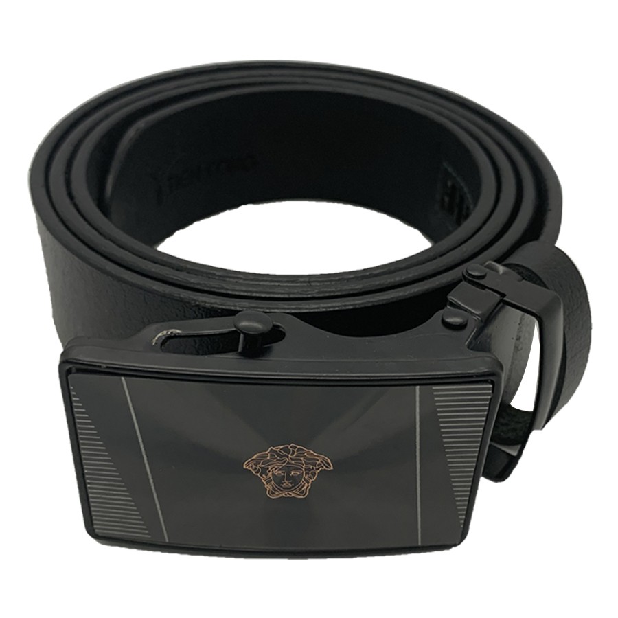 Dây Nịt Nam Da Bò Tiến Công Màu Đen - TCN1074