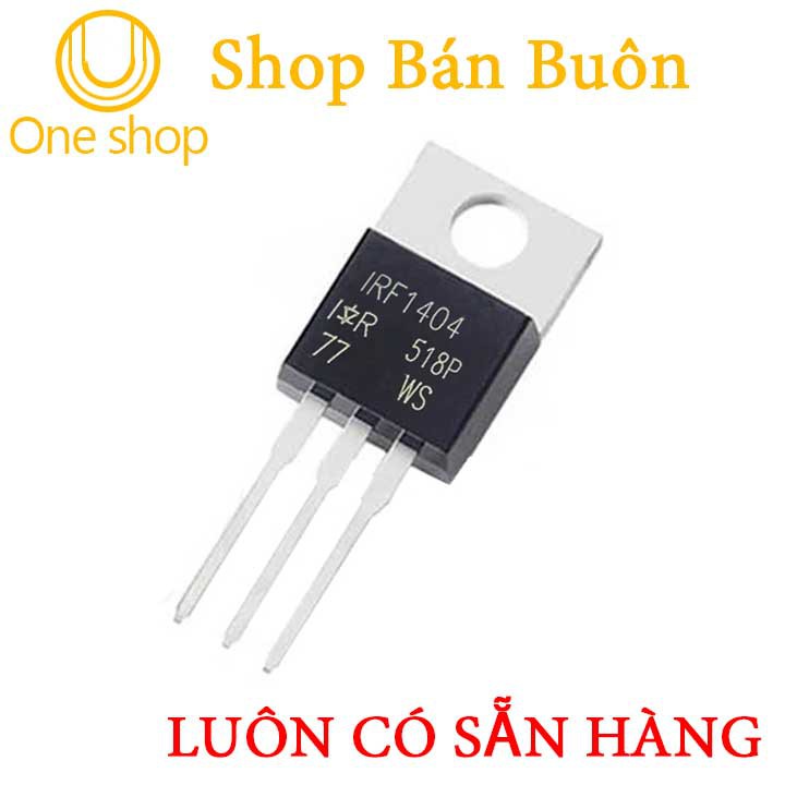 MOSFET IRF1404 TO-220 202A 40V N-CH