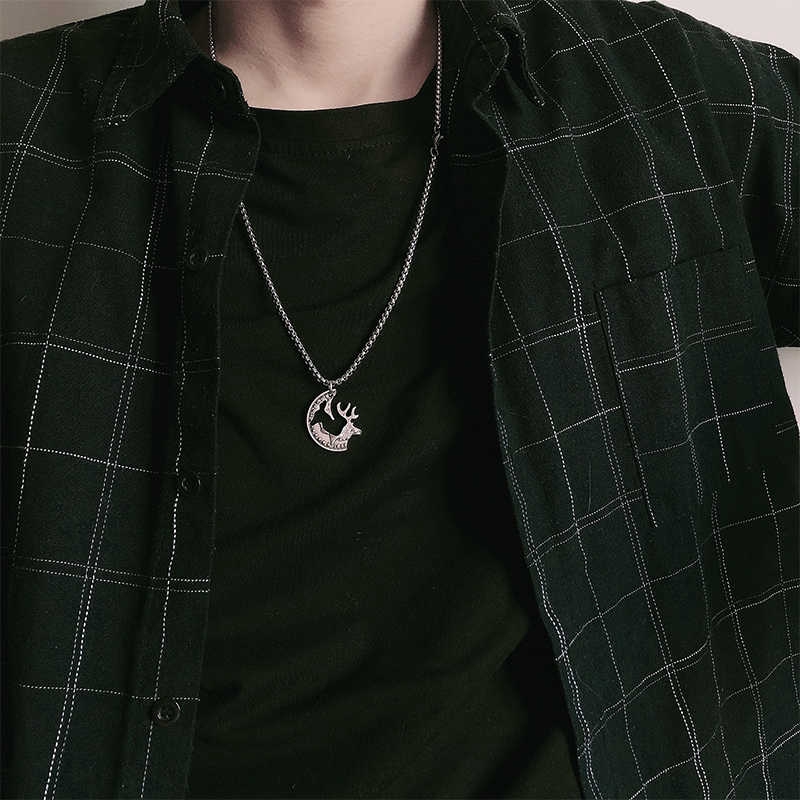Dây Chuyền Mặt Tròn Phong Cách Hip Hop