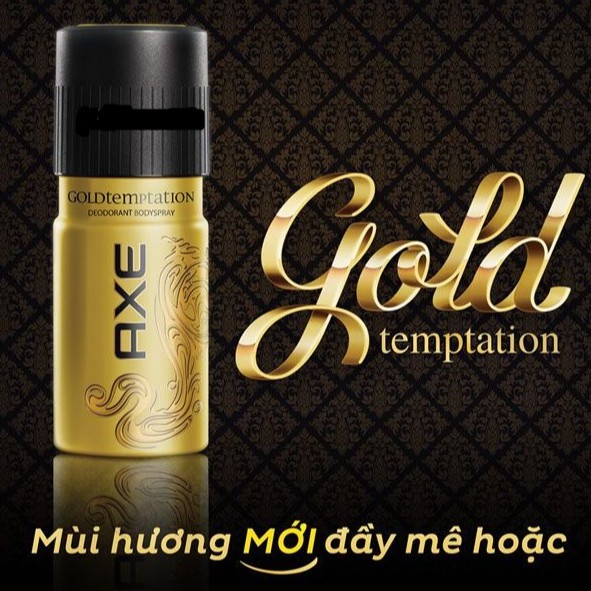 Xịt khử mùi AXE Gold Temptation 150ml