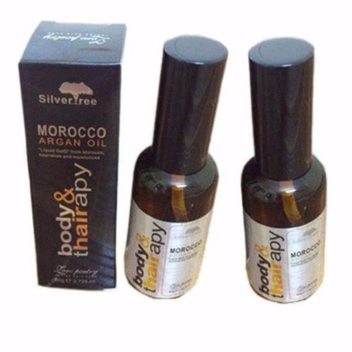 TINH DẦU DƯỠNG TÓC MOROCCO ARGAN OIL - BODY &amp; THAIRAPY 80ML. HÀNG CHÍNH HÃNG ALYA