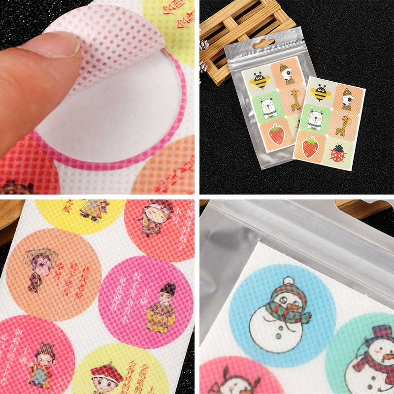 Miếng Dán Chống Muỗi Họa Tiết Hoạt Hình Cho Bé