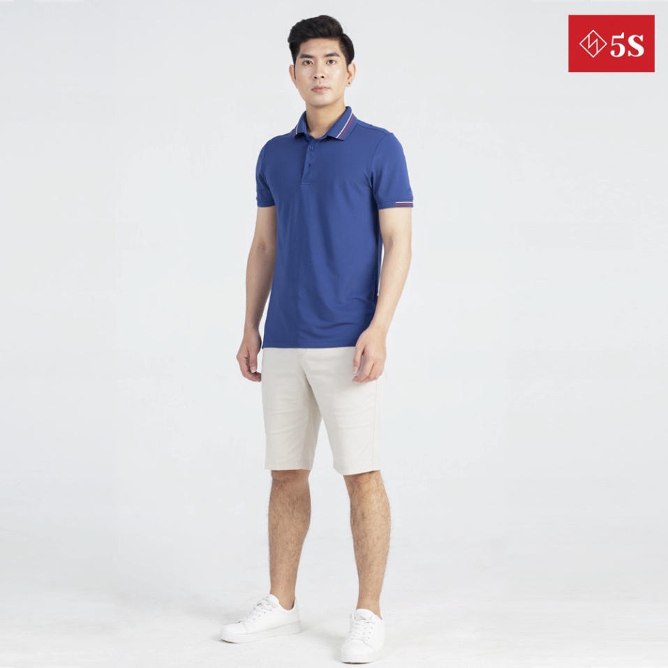 Áo Thun Nam Có Cổ 5S ( 4 màu), Phom Ôm Vừa Vặn, Chất Liệu Coolmax Co Giãn 4 Chiều (01)