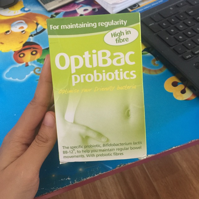 Men trị táo bón Optibac (30 gói) 