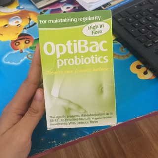Men trị táo bón Optibac (30 gói) 