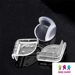 Bộ 10 Miếng Nhựa Dẻo Bịt Góc Bàn, cạnh tủ, cạnh giường an toàn cho bé