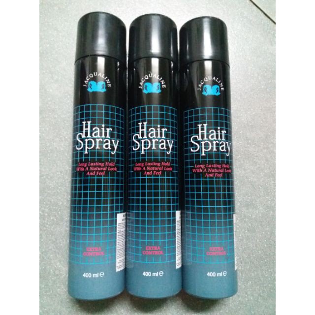 GÔM XỊT TÓC JACQUALINE HAIR SPRAY 400ML,Mousse chải tóc cho nam nữ