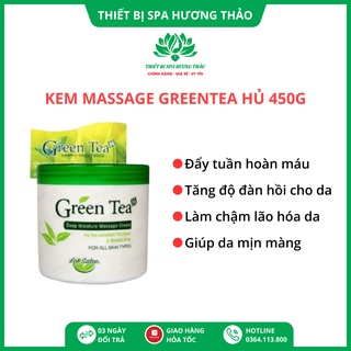 Kem massage trà xanh - green tea massage cream 500g