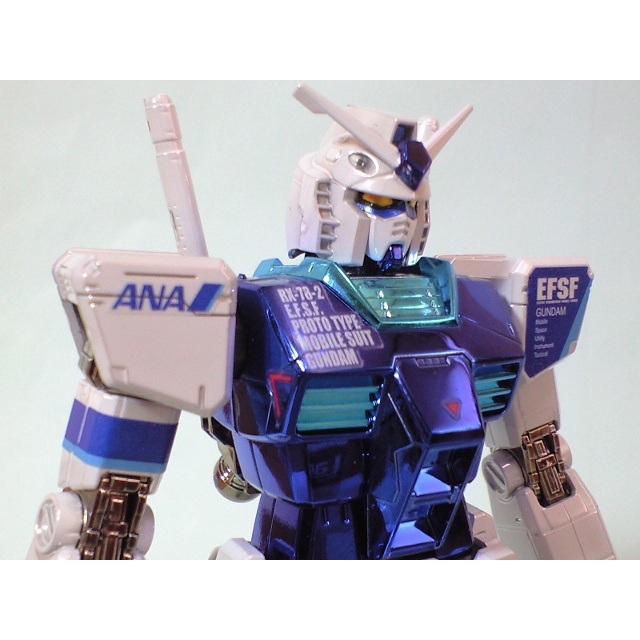 Mô hình Lắp Ráp Nhựa Gunpla HG 1/144 RX-78-2 Gundam G30th ANA Original Color Ver Bandai Japan ( Logo Xanh )