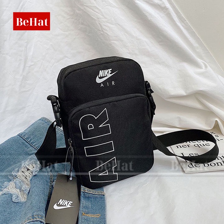 Túi Đeo Vai Nike Mini Nam Nữ Hàng Hiệu, Chất Liệu Vải Dày, Không Gian Túi Rộng Rãi, Hàng Nhập Chất Lượng
