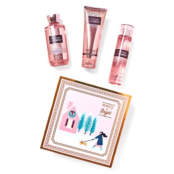 Bộ 3 món Bath and Body Works | Sữa tắm, Kem dưỡng thể và Xịt thơm A Thousand Wishes
