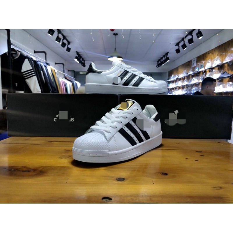 (⚡️Zep một một⚡️Tặng ful bok+tất+quà⚡️) Giày thể thao,sneakers nam nữ trắng Sò cao cấp dễ phối đồ G916