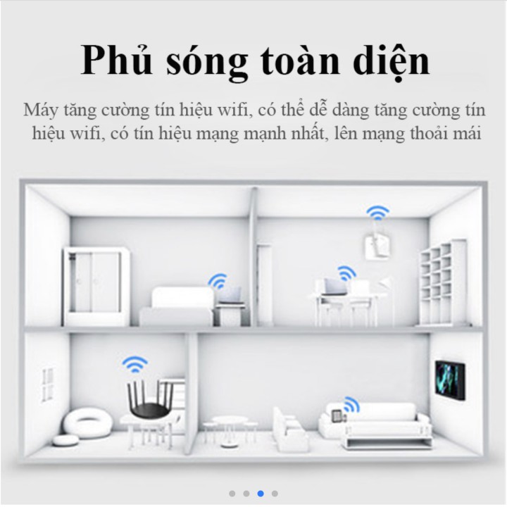 Thiết bị kích sóng tăng cường Wifi mạnh mẽ