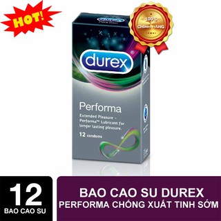 [ COMBO ] 3 hộp Bao Cao Su Durex 12S