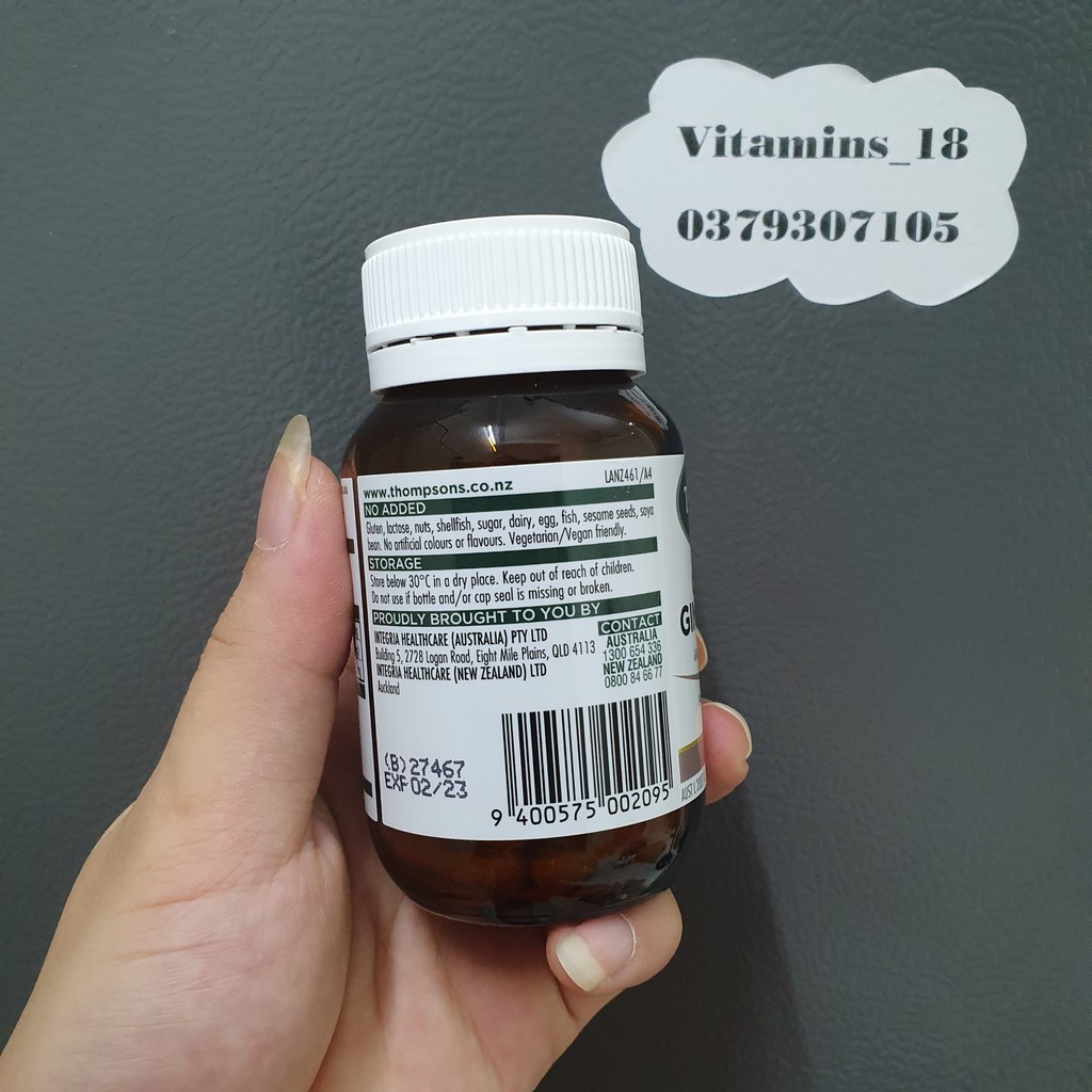 Bổ não Ginkgo Biloba 6000 Thompson's Úc - 60 viên | BigBuy360 - bigbuy360.vn