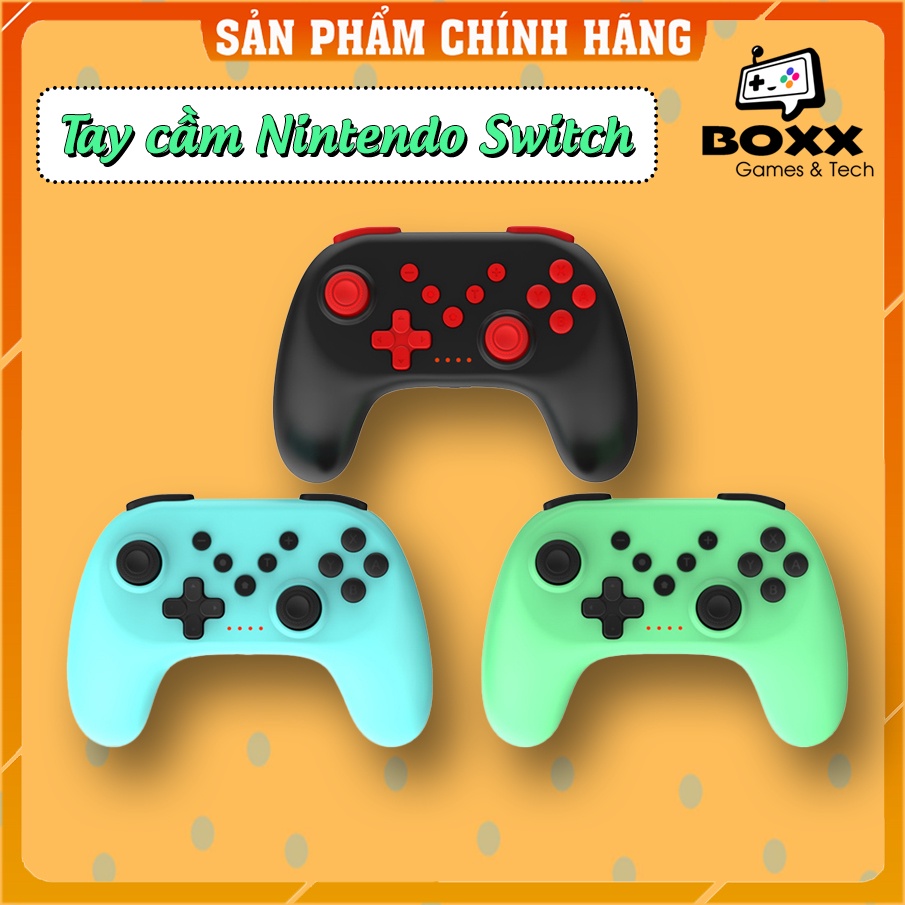 Tay cầm Nintendo Switch, Tay cầm chơi game Nintendo Switch Oled chính hãng Dobe