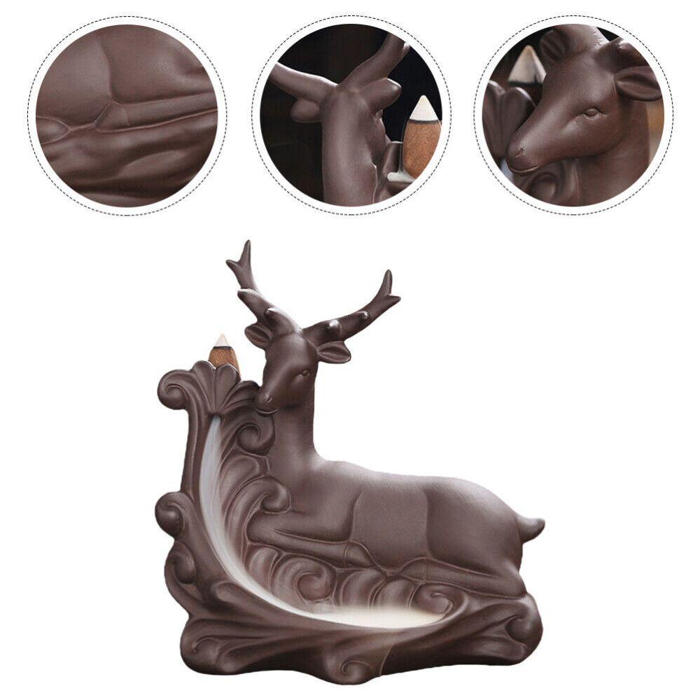 SUENIN Đế Đốt Trầm Hương Bằng Sứ Thiết Kế Độc Đáo Dùng Trang Trí Giá Đỡ