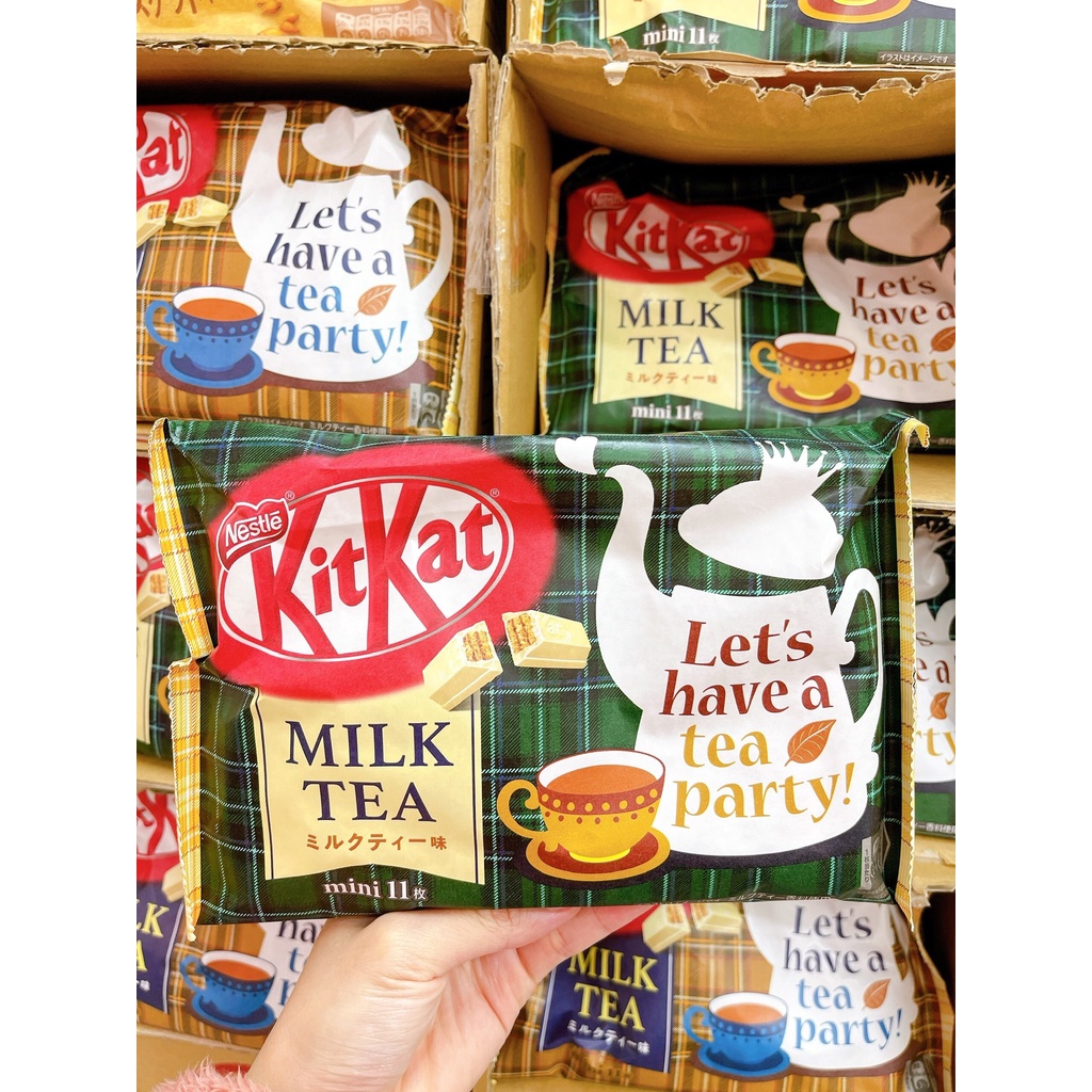 Bánh KITKAT MILK TEA Nhật Bản