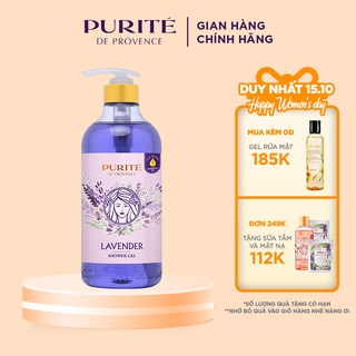 Sữa Tắm Purite Thư Giãn Hoa Oải Hương 850ml