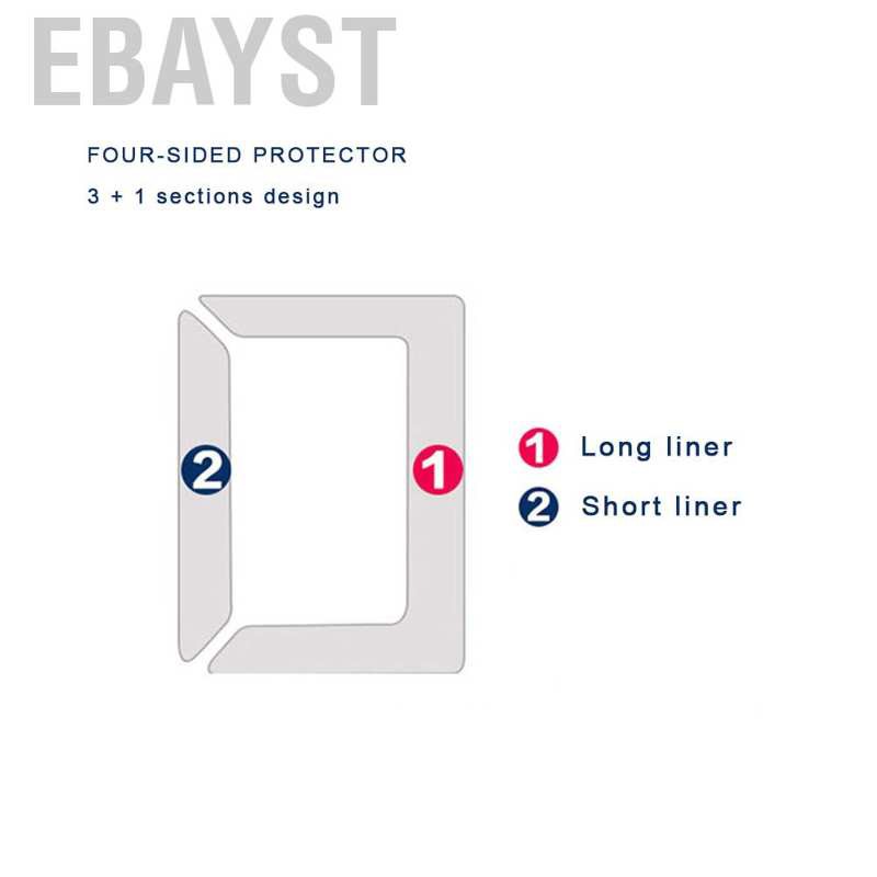 Set 2 tấm lưới mini thoáng khí chống bẩn song chắn cũi em bé x 27cm