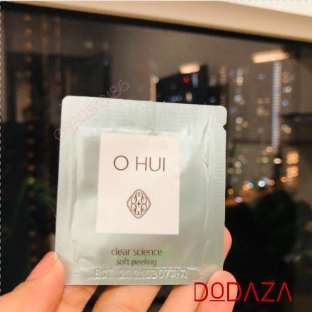 10 gói sample tẩy tế bào chết Ohui Clear Science Soft Peeling