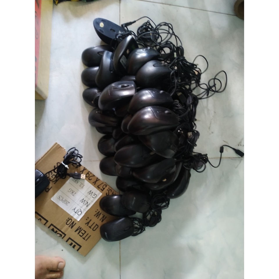 10 Chuột Fuhlen,Newman,mitsumi- Chuột máy tính có dây dùng cho PC, laptop hàng cũ chính hãng thanh l