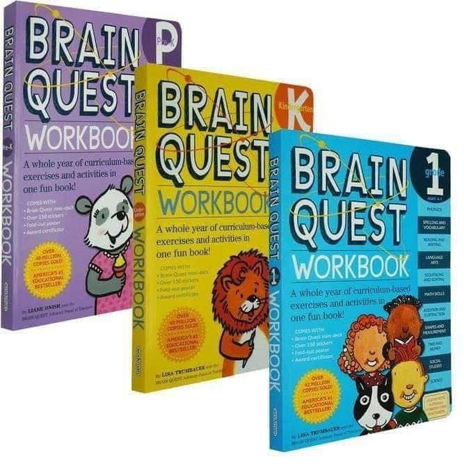 Bộ nhập - Brain Quest work book 3c