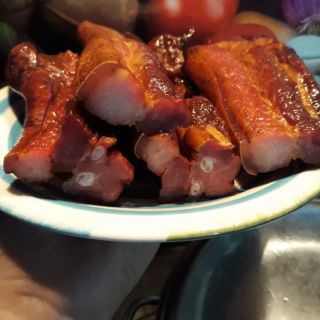 Ba chỉ gác bếp chuẩn vị Tây Bắc gói ăn thử