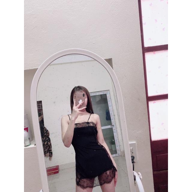 [BÍ KÍP HÂM NÓNG TÌNH YÊU] Váy ngủ lụa ren gợi cảm | BigBuy360 - bigbuy360.vn