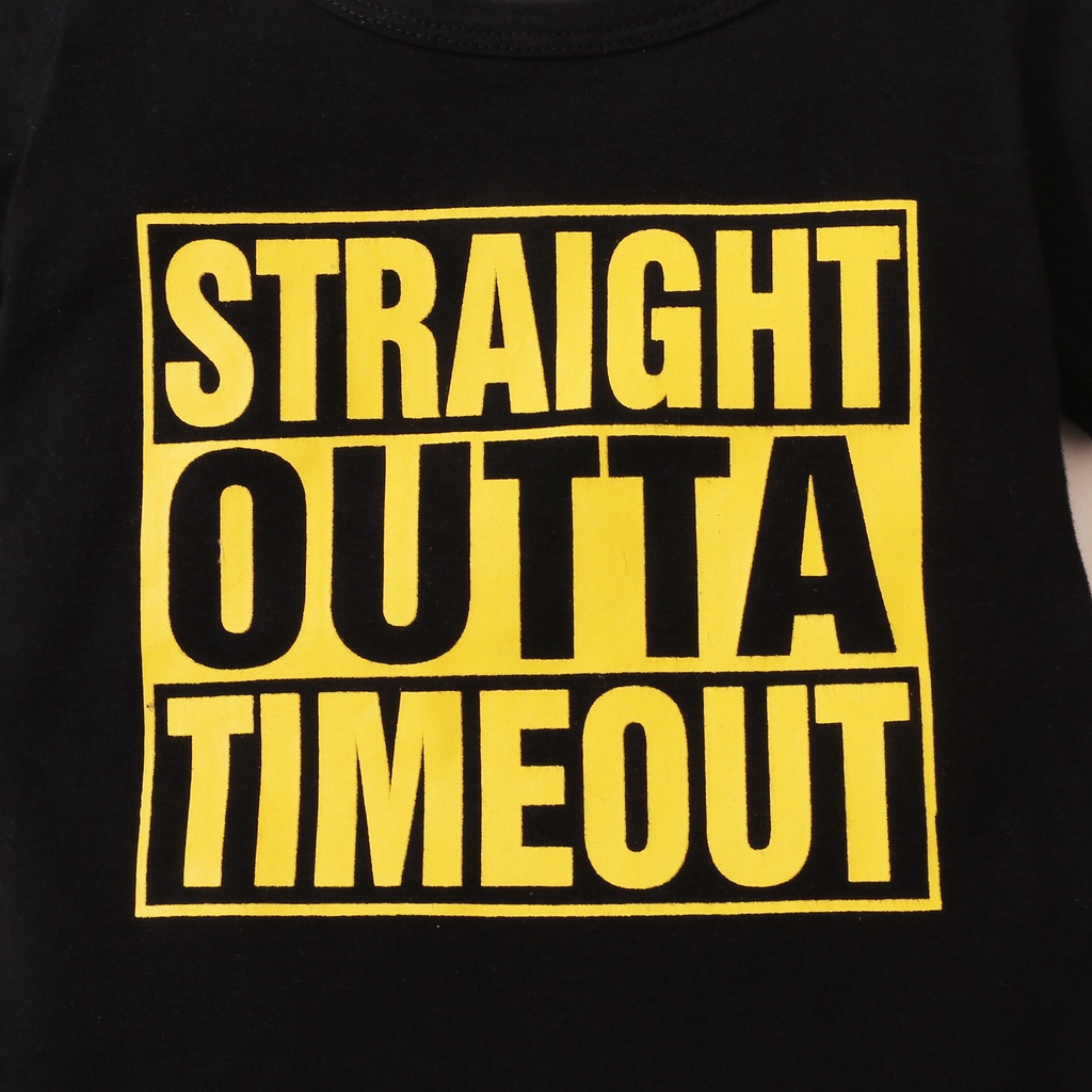 Set áo tay ngắn và quần ngắn MIKRDOO in chữ thời trang mùa hè cho bé nam