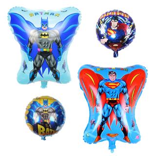 Bong bóng hình người dơi , siêu nhân , Người dơi trang trí tiệc sinh nhật cho bé