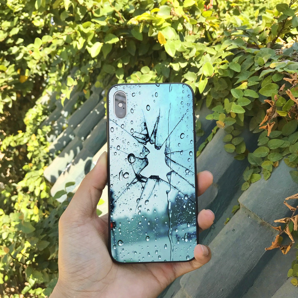 Ốp lưng iphone hiệu ứng nước đọng cho iphone 13 pro max mini 12 pro max mini 6 s plus 7 8 plus X r s max 11 pro max Se2