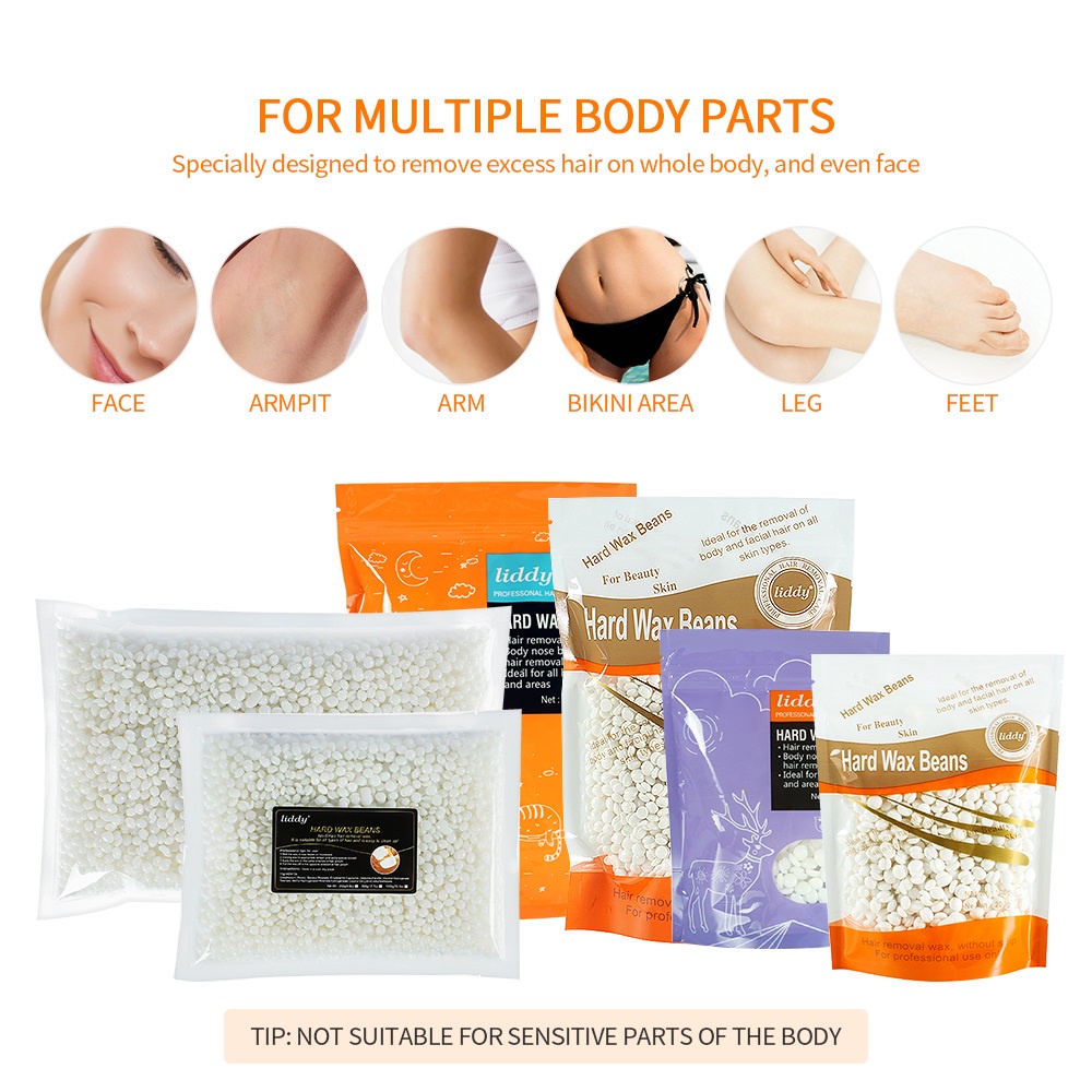 Túi hạt sáp cứng FOREVERLILY tẩy lông sử dụng tiện lợi 100g/ 300g